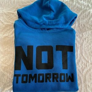 Zara royal blue hoodie